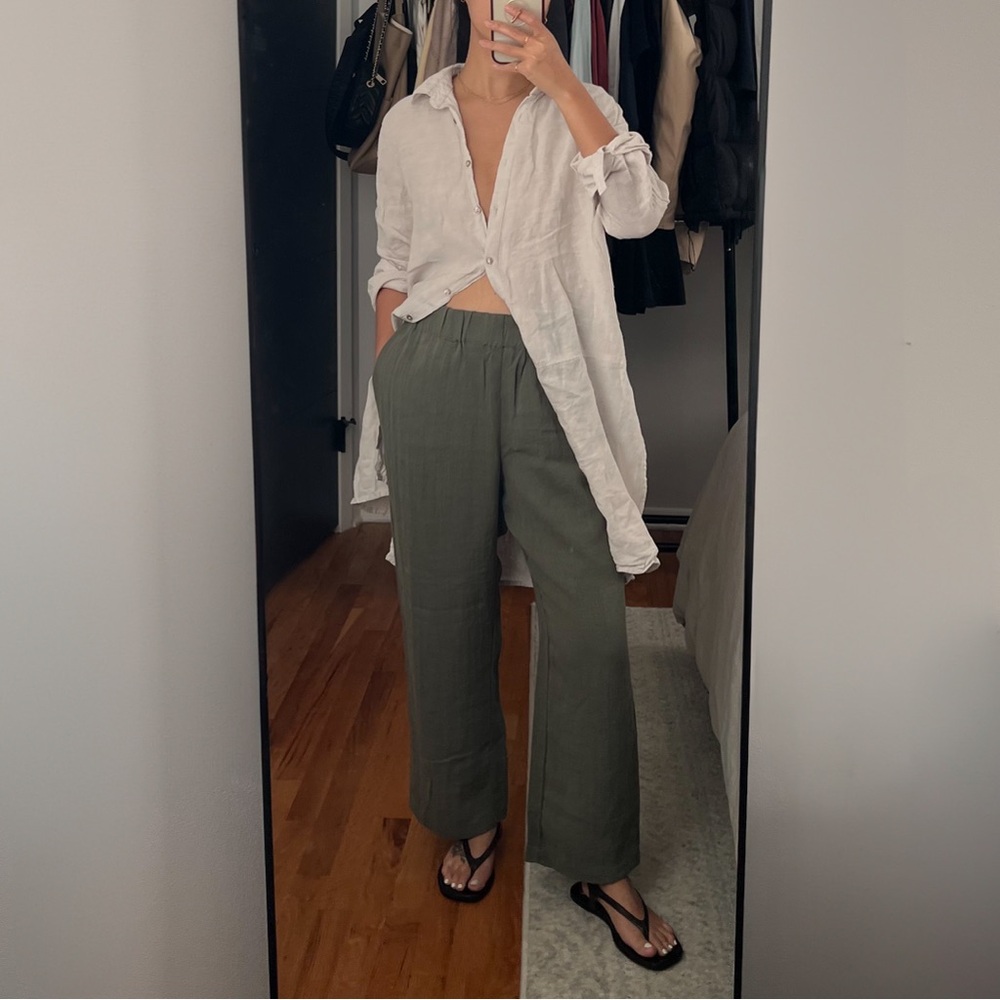Monki Wide Leg Loose Pants